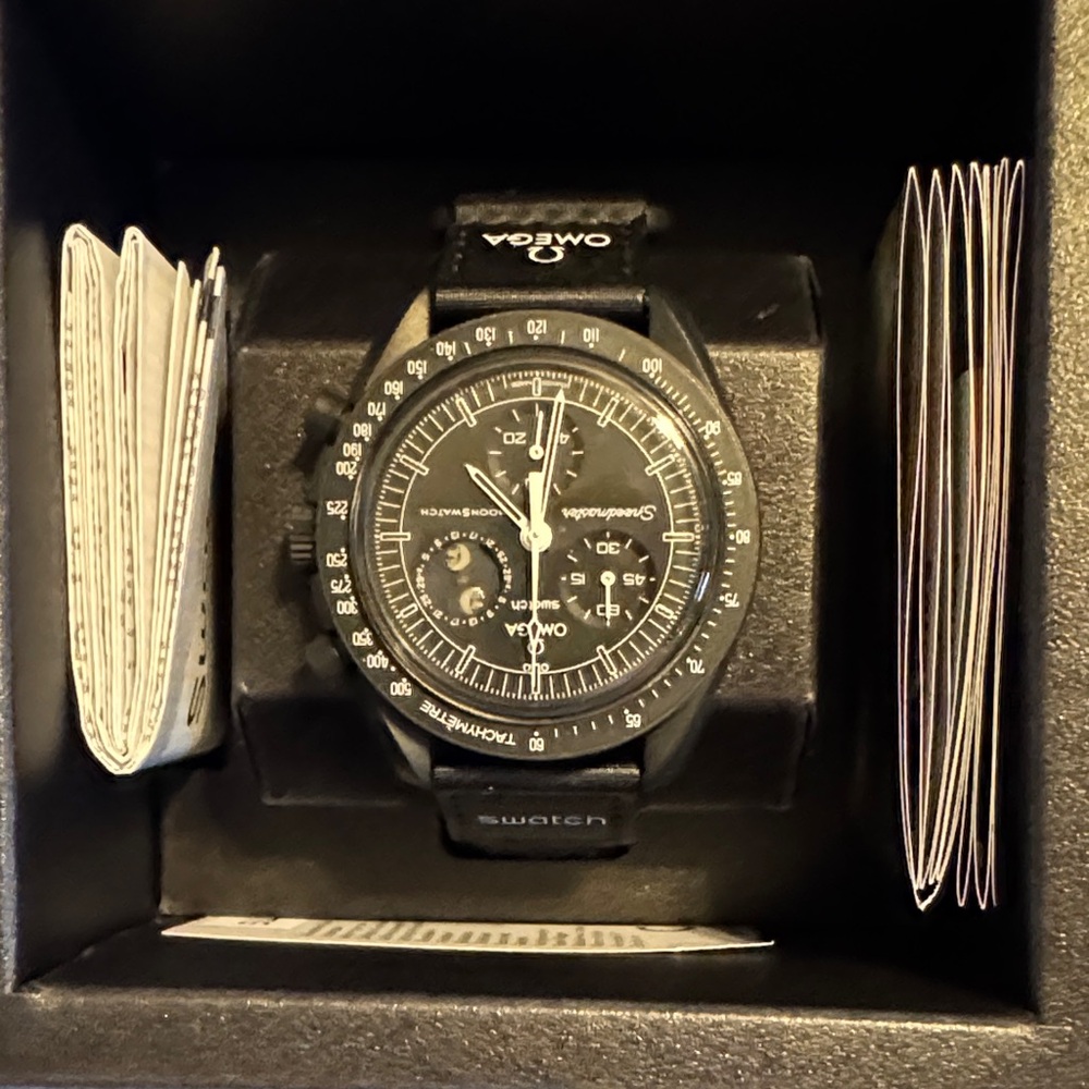 Omega Black Speedmaster Watch